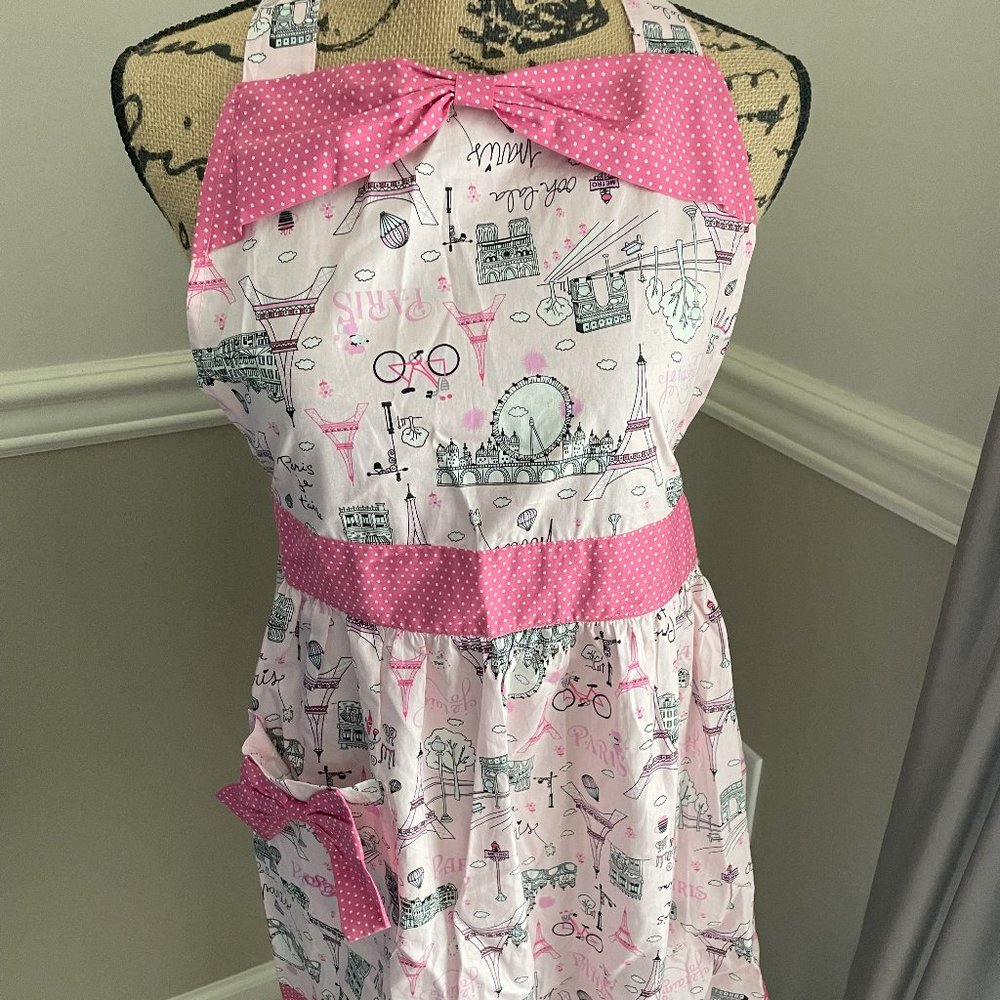 Paris inspired Apron